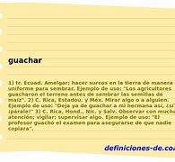 Image result for guachar