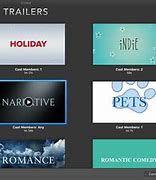 Image result for iMovie Trailer Templates