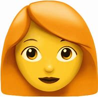 Image result for Woman. Emoji Apple