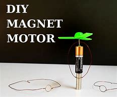 Image result for Simple Motor with Battery and Magnet