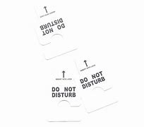 Image result for Do Not Disturb Card