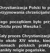 Image result for co_oznacza_zaprowadzenie_chrześcijaństwa