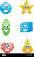 Image result for Cartoon Geometric Shapes