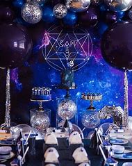 Image result for DIY Galaxy Theme Party