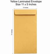Image result for Yellow Window Envelopes