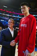 Image result for Yao Ming Next to a Small Person