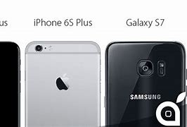 Image result for Galaxy 7 vs iPhone 6 Plus