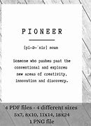 Image result for Meaning of Being a Pioneer