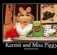 Image result for Piggy and Kermit Meme