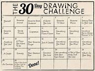 Image result for Daily Drawing Challenge