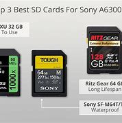 Image result for Sony A6300 SD Card Slot