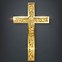 Image result for Gold Religious Cross