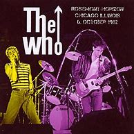 Image result for Poster for the Who Tour 1982 San Diego Appearance