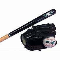 Image result for Baseball Bat and Mitt