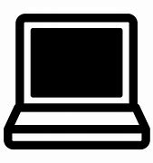 Image result for Laptop Computer Clip Art Black and White