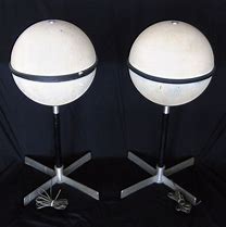Image result for Vintage White Parella Sugiyama Globe Speakers