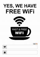 Image result for FreeWifi Sign Templatr