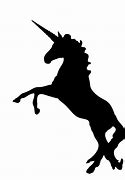 Image result for Black Unicorn Clip Art