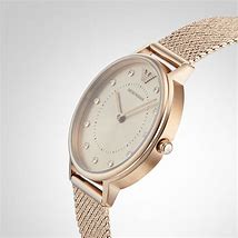 Image result for Rose Gold Band for Armani Watch