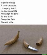 Image result for Deceptive Fruit Banana Knife