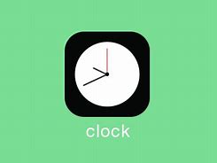 Image result for Apple Clock Logo