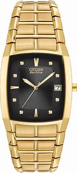 Image result for Gold Rectangle Watch