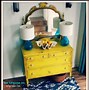 Image result for Painted Antique Dresser with Mirror