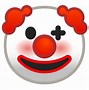Image result for Sad Clown Face Emoji