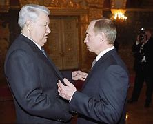 Image result for Boris Yeltsin and Vladimir Putin