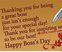 Image result for Happy Boss Day Sayings