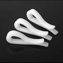Image result for Small White Plastic Clips