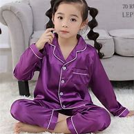 Image result for Silk Pajamas for Kids