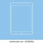 Image result for iPad Outline Clip Art