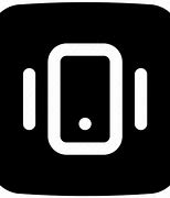 Image result for Vibrate Mode White Icon.png