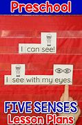 Image result for Lesson Plan for Preschool About Five Senses