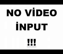 Image result for No Input Clip Art