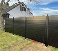 Image result for Metal or Aluminum Fence Posts