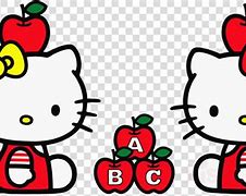 Image result for Hello Kitty Apple PNG