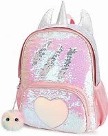 Image result for Unicorn Backpacks for Girls