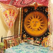 Image result for Hang Tapestry On Wall