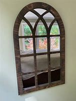 Image result for Window Frame Mirror