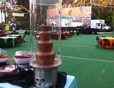 Image result for Black Chocolate Fountain