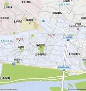 Image result for 上中屋町. Size: 174 x 185. Source: www.mapion.co.jp