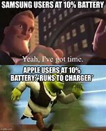 Image result for Samsung Battery Meme