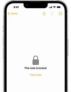 Image result for How to Unlock Notes On iPhone Forgot Password
