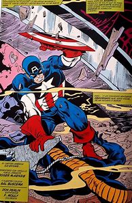 Image result for Captain America by Sal Buscema
