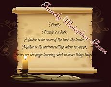 Image result for Poem About Family with Imagery