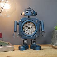 Image result for Robot Clock