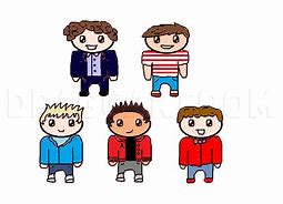 Image result for How to Draw One Direction Cartoon