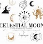 Image result for Celestial Moon Clip Art